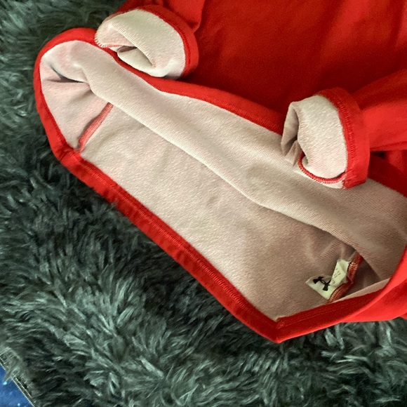 Dark red Under Amour fitted long-sleeve base layer shirt - Picture 7 of 17